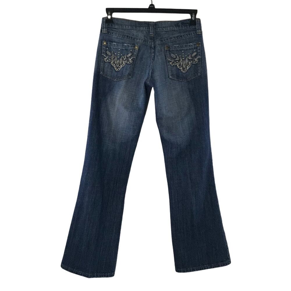 Petrol Katie-SS Embellished Bootcut Jeans Medium Wash Size 4 Waist 27